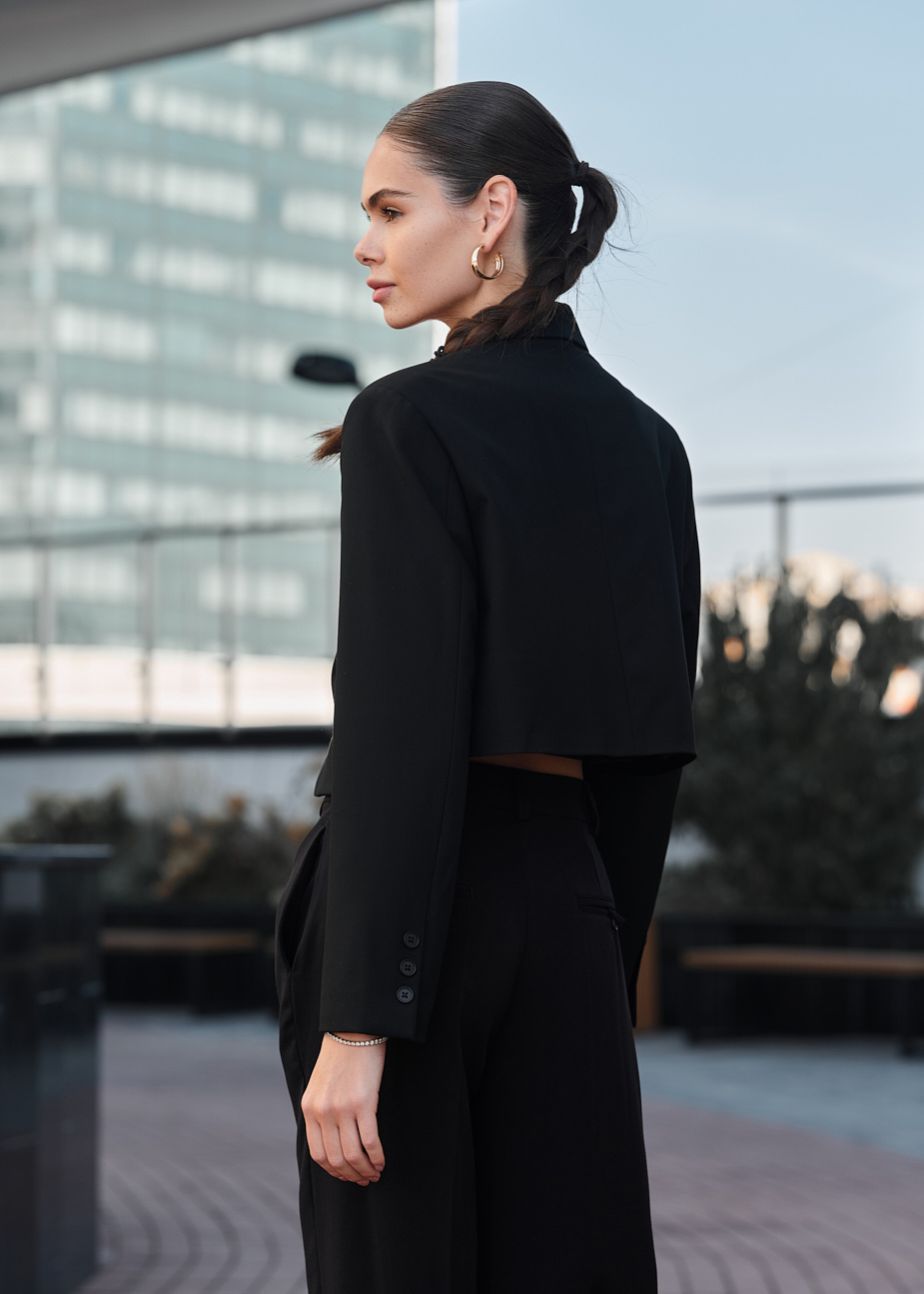 Sacou de damă Staff re black