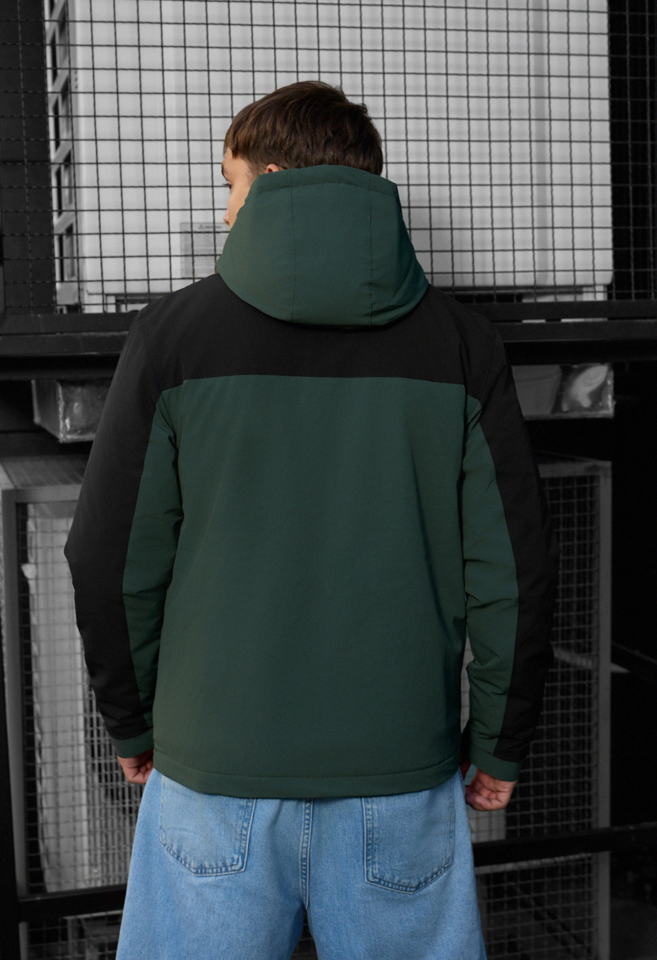 Geacă Staff quor black & khaki
