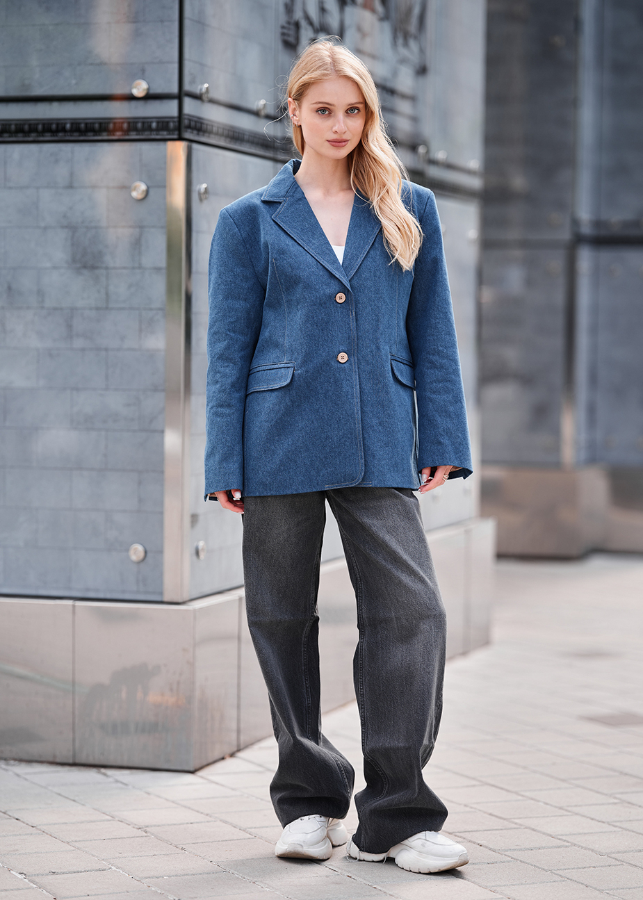 Sacou de damă Staff daf blue