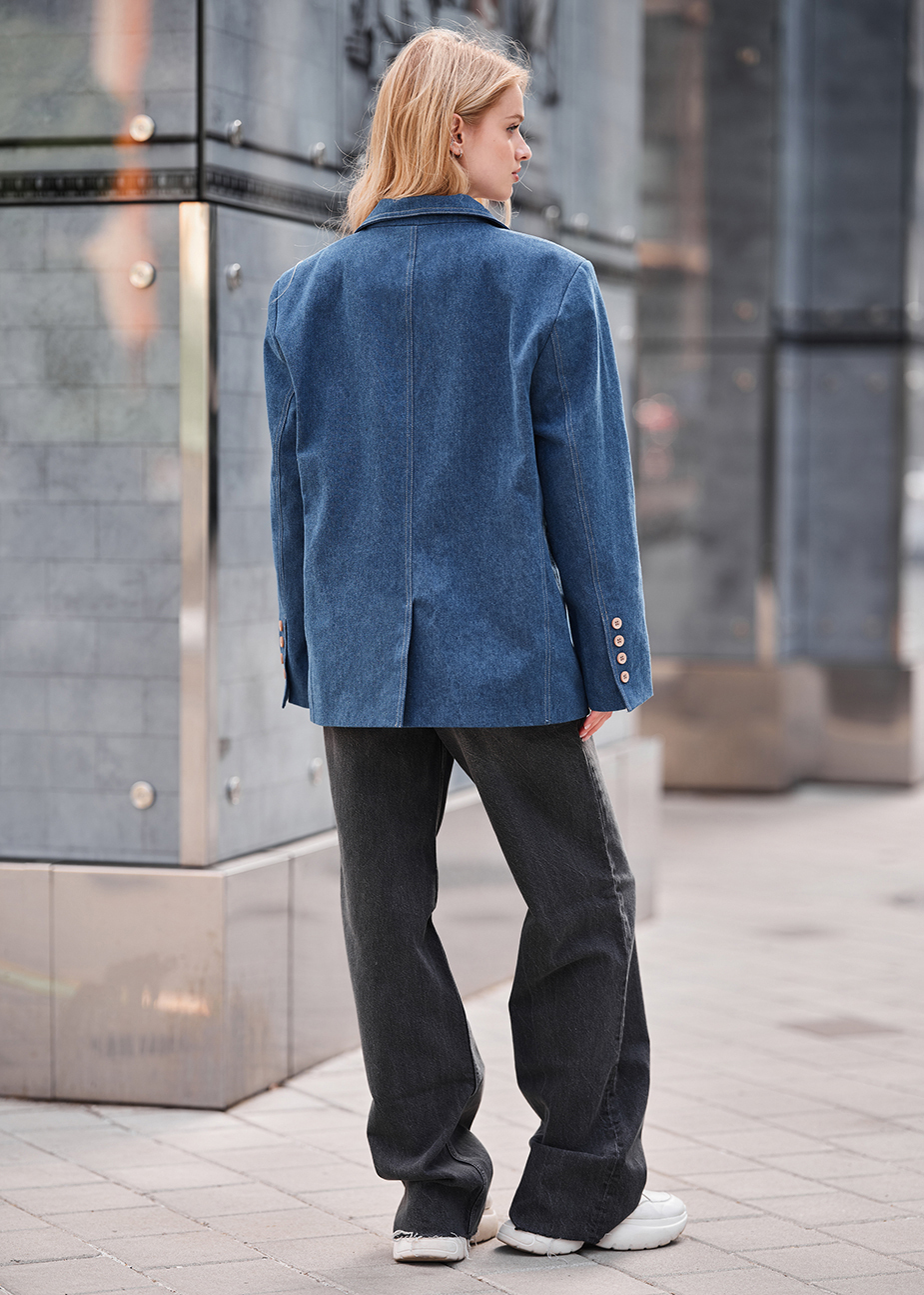 Sacou de damă Staff daf blue