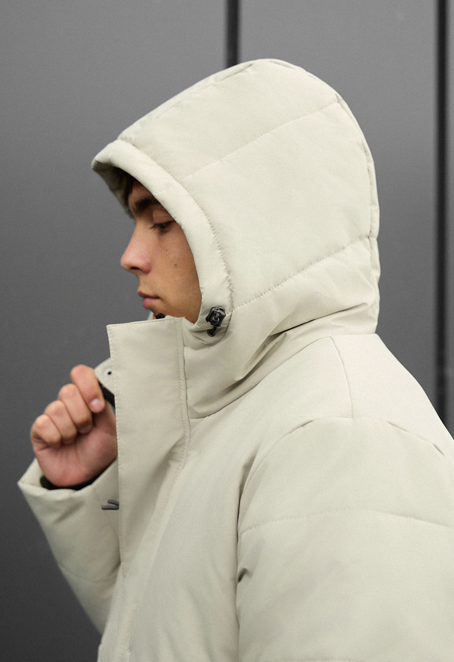 Geacă de iarnă Staff styn light olive