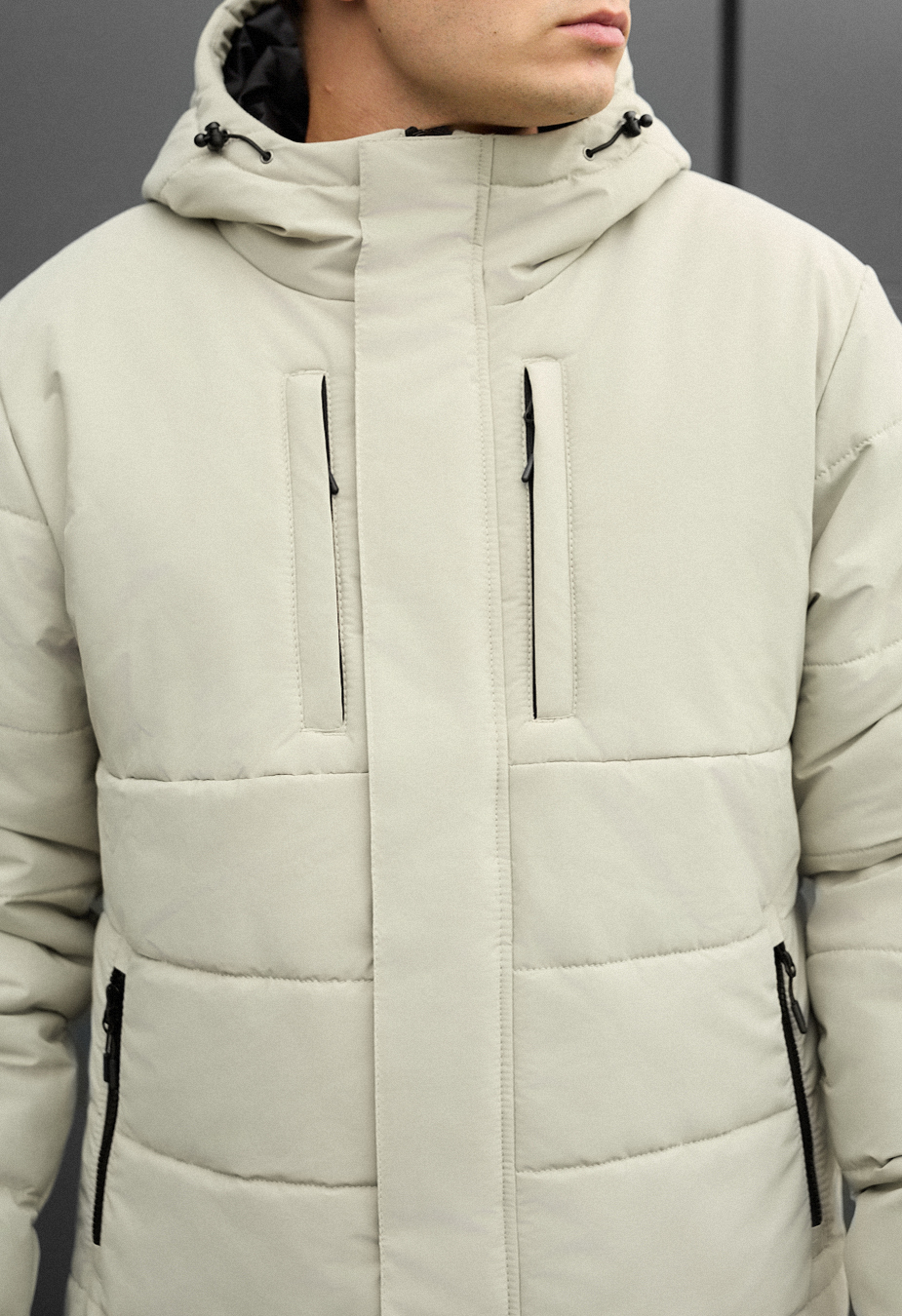 Geacă de iarnă Staff styn light olive