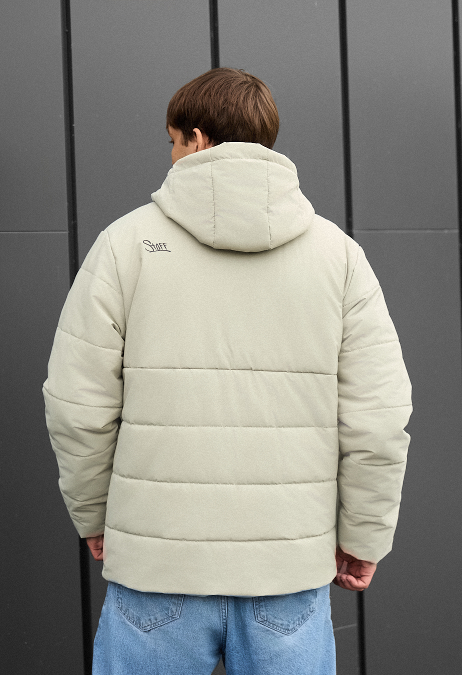 Geacă de iarnă Staff styn light olive