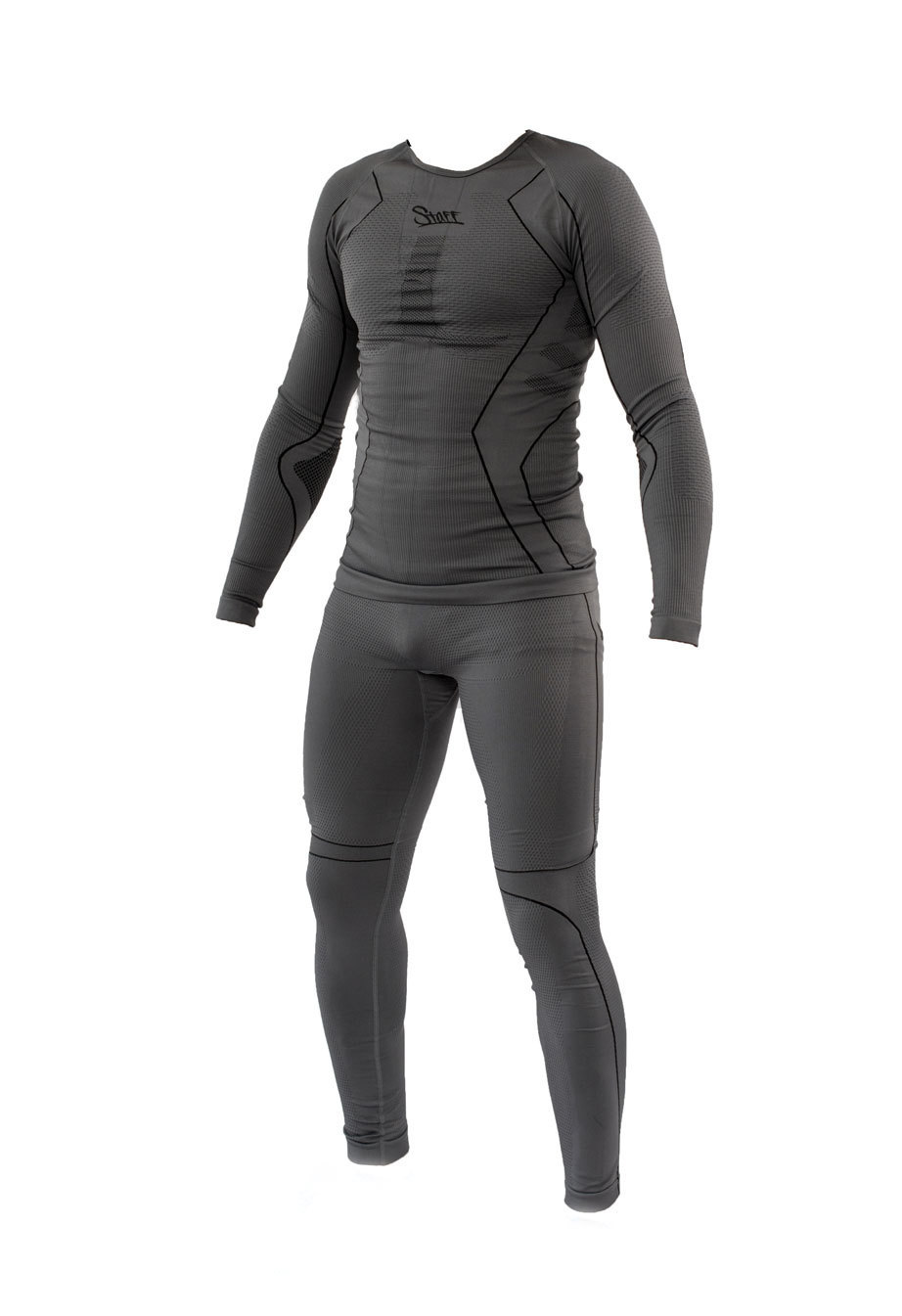Lenjeria de corp termică Staff gray
