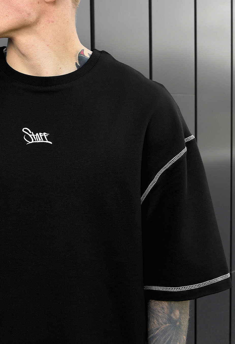 Set de vară tricou + pantaloni scurți Staff lio oversize