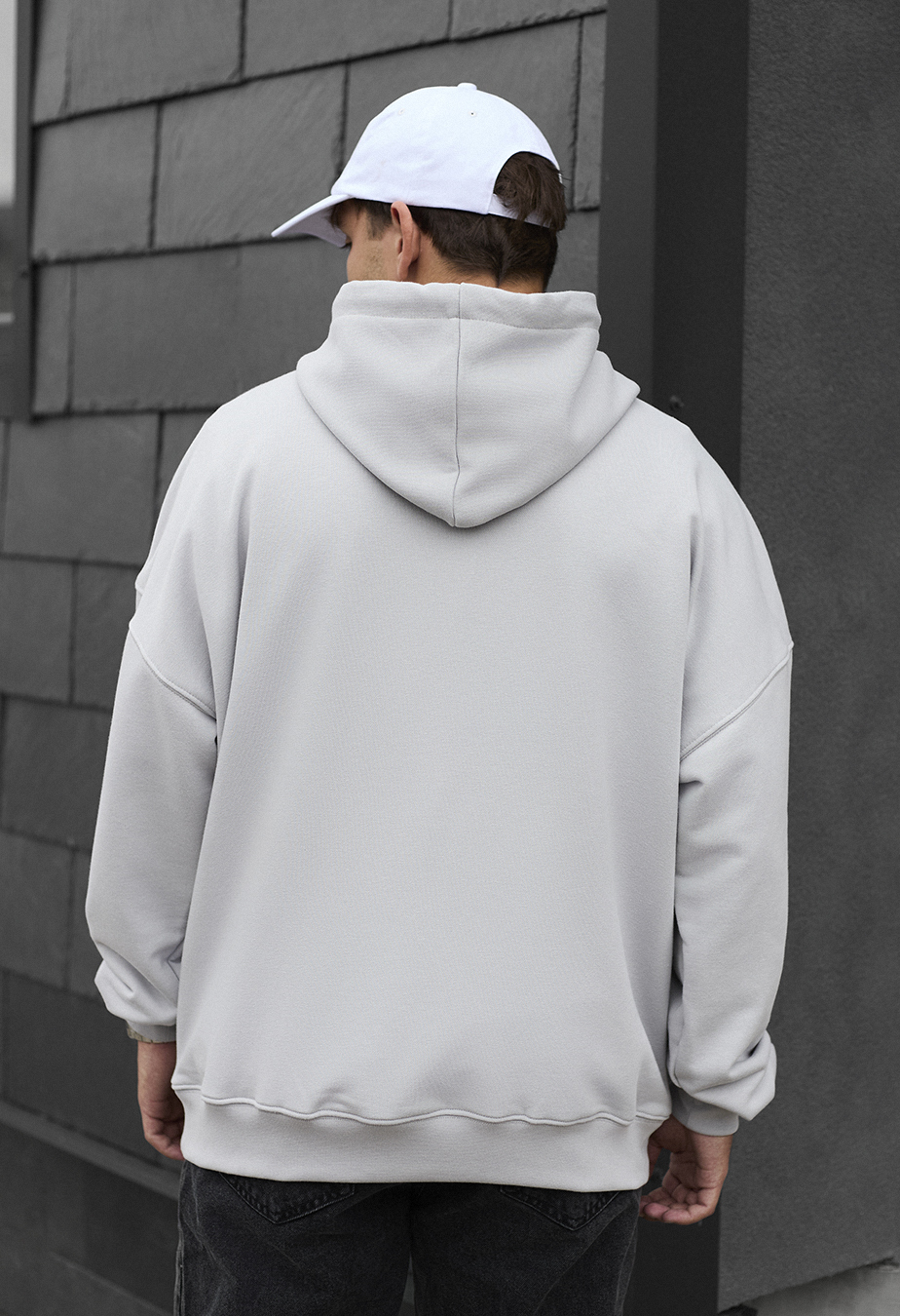 Hanorac Staff light gray oversize