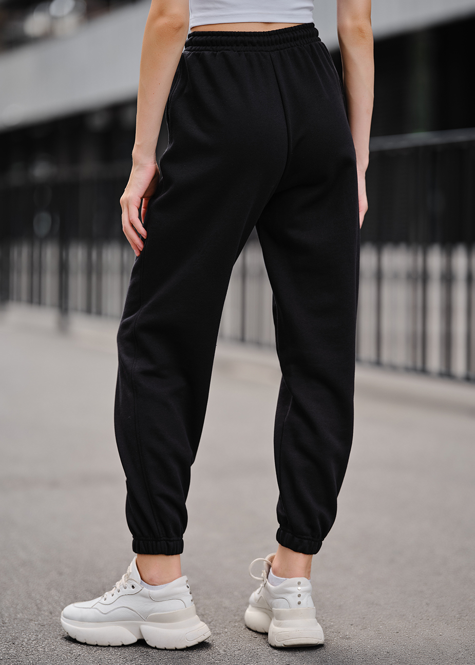 Pantaloni sport de damă Staff yo black