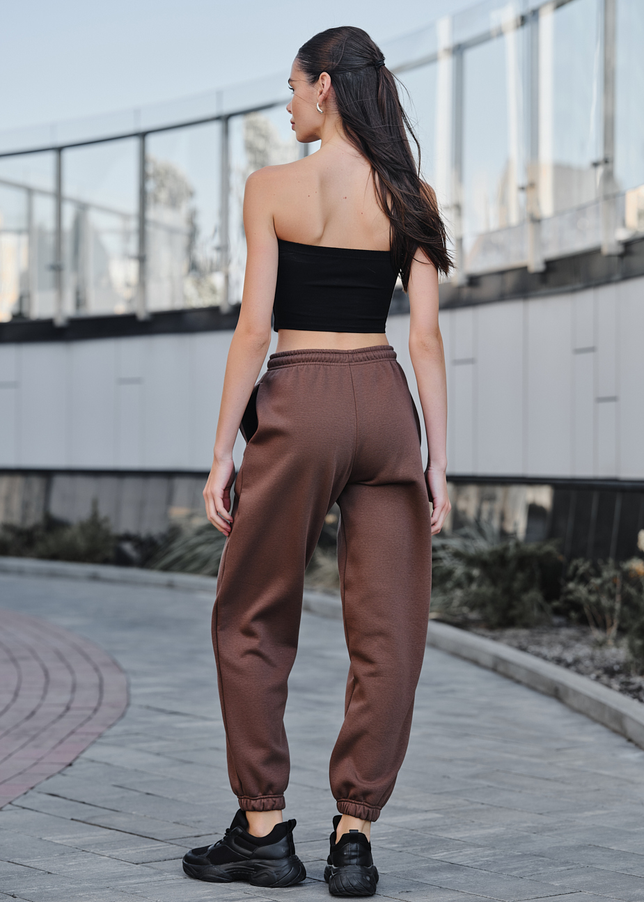 Trening de damă Staff nova brown fleece