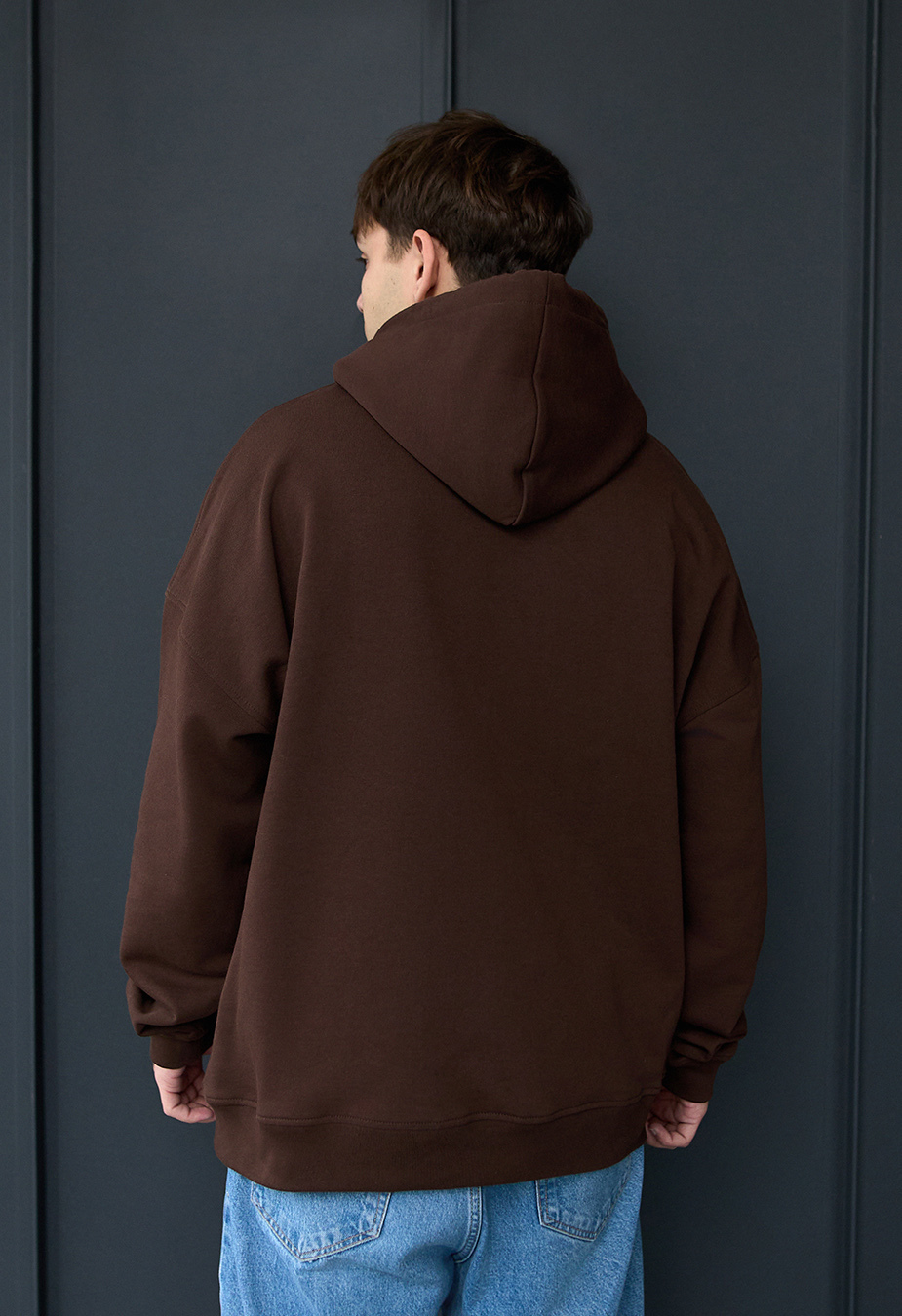Hanorac Staff brown oversize