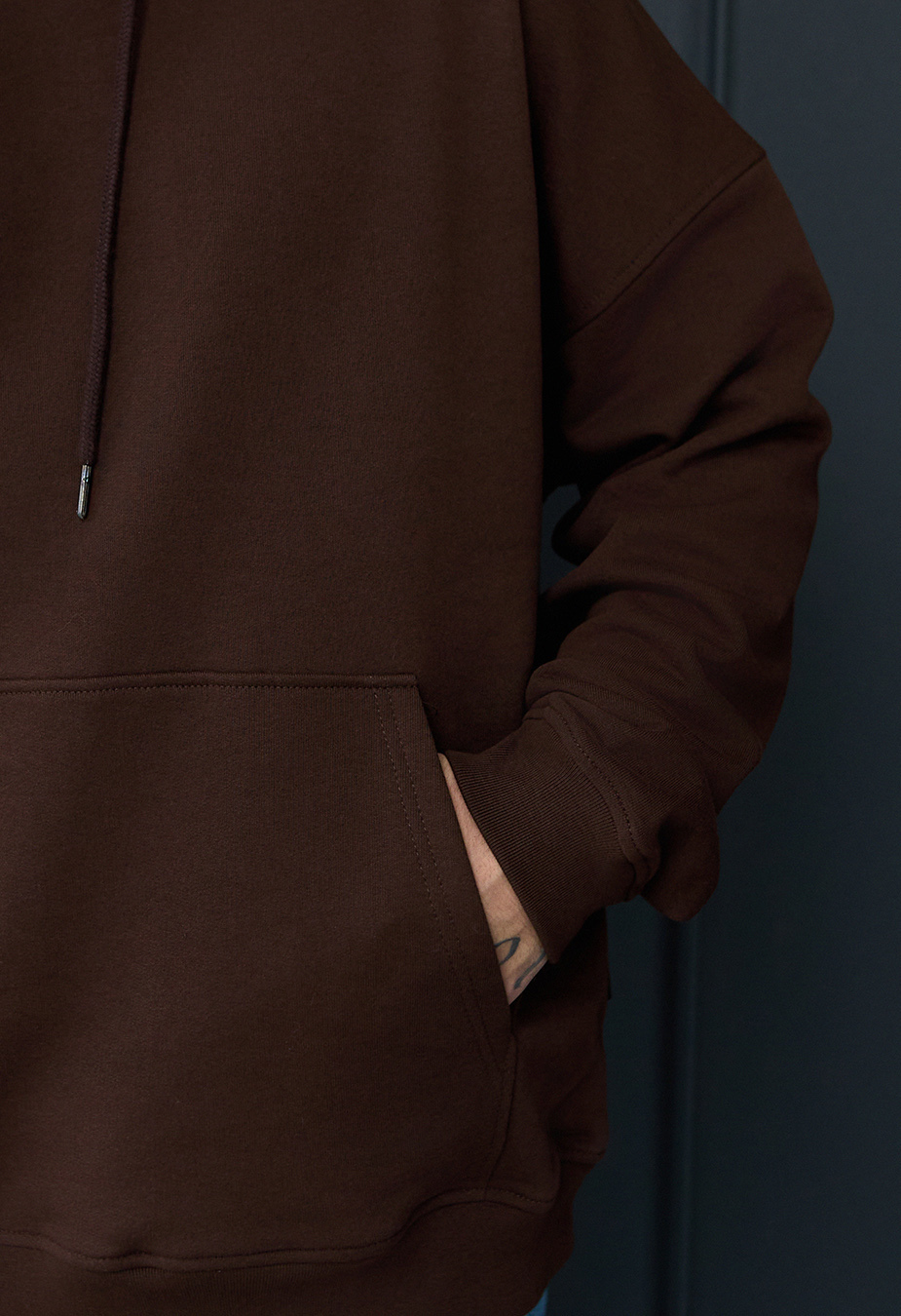 Hanorac Staff brown oversize