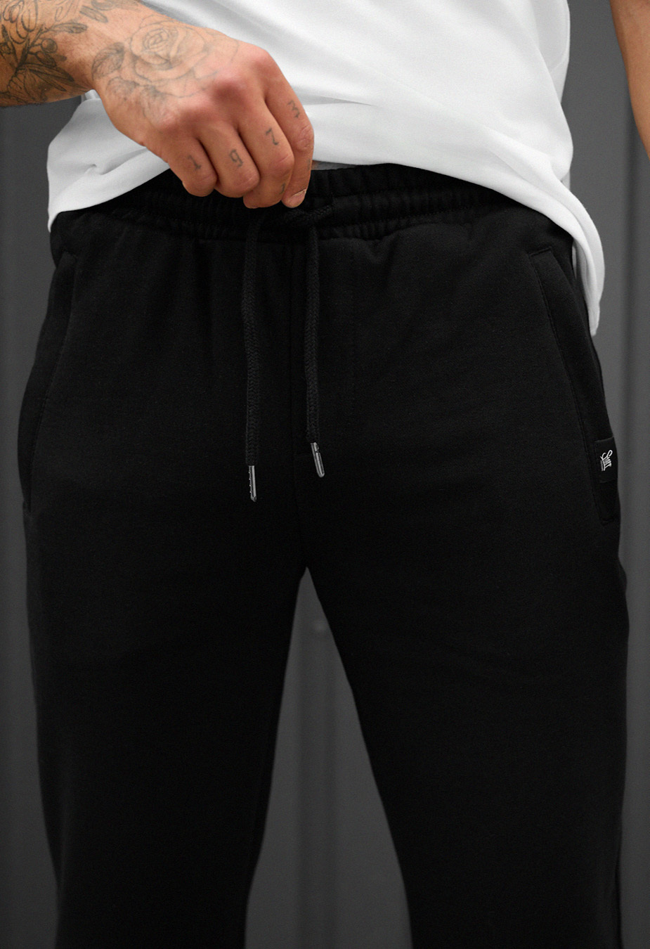 Pantaloni de trening Staff lak black