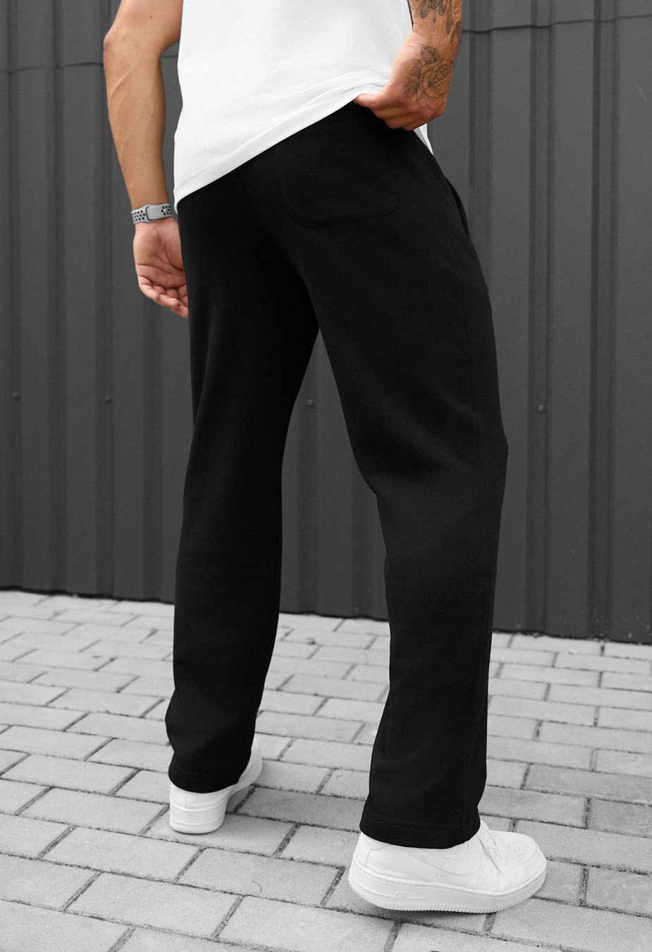 Pantaloni de trening Staff lak black
