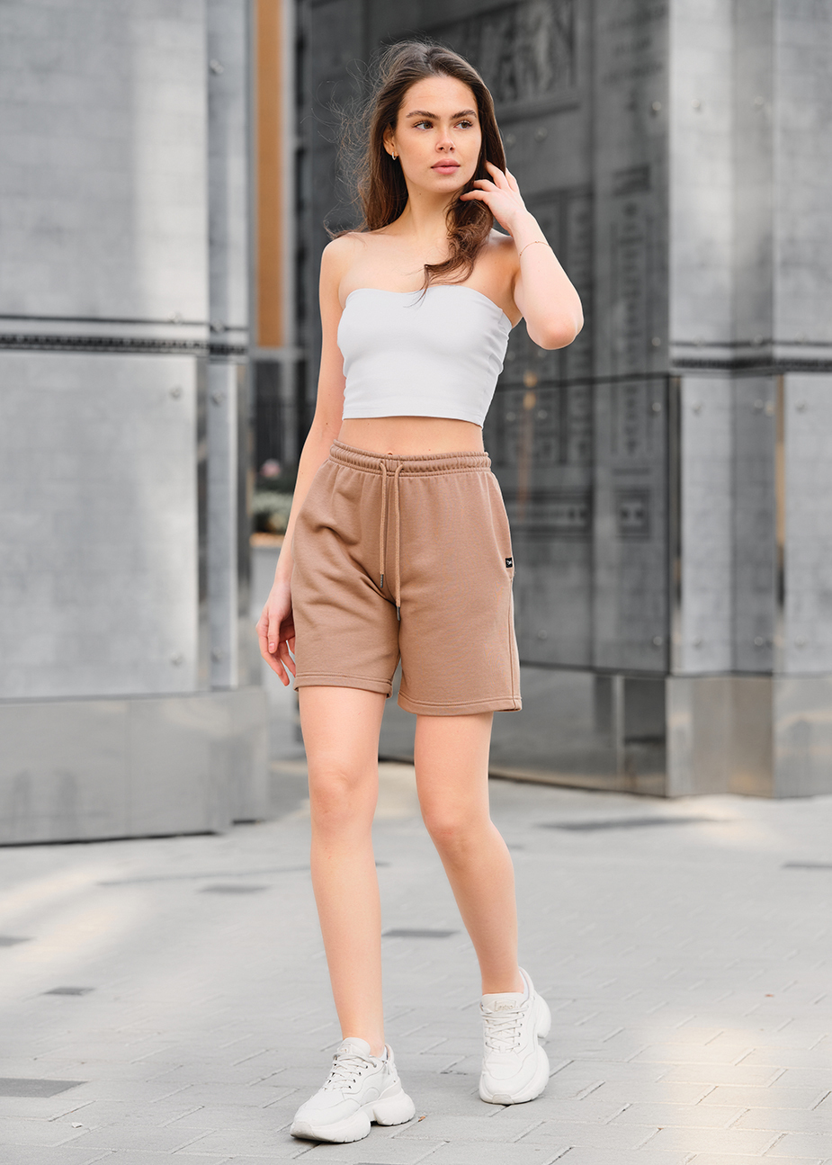 Pantaloni scurți de damă Staff de light brown