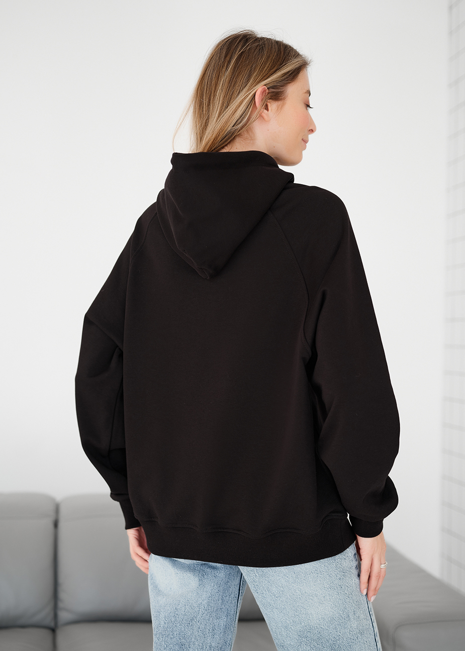 Hanorac de damă Staff am black oversize