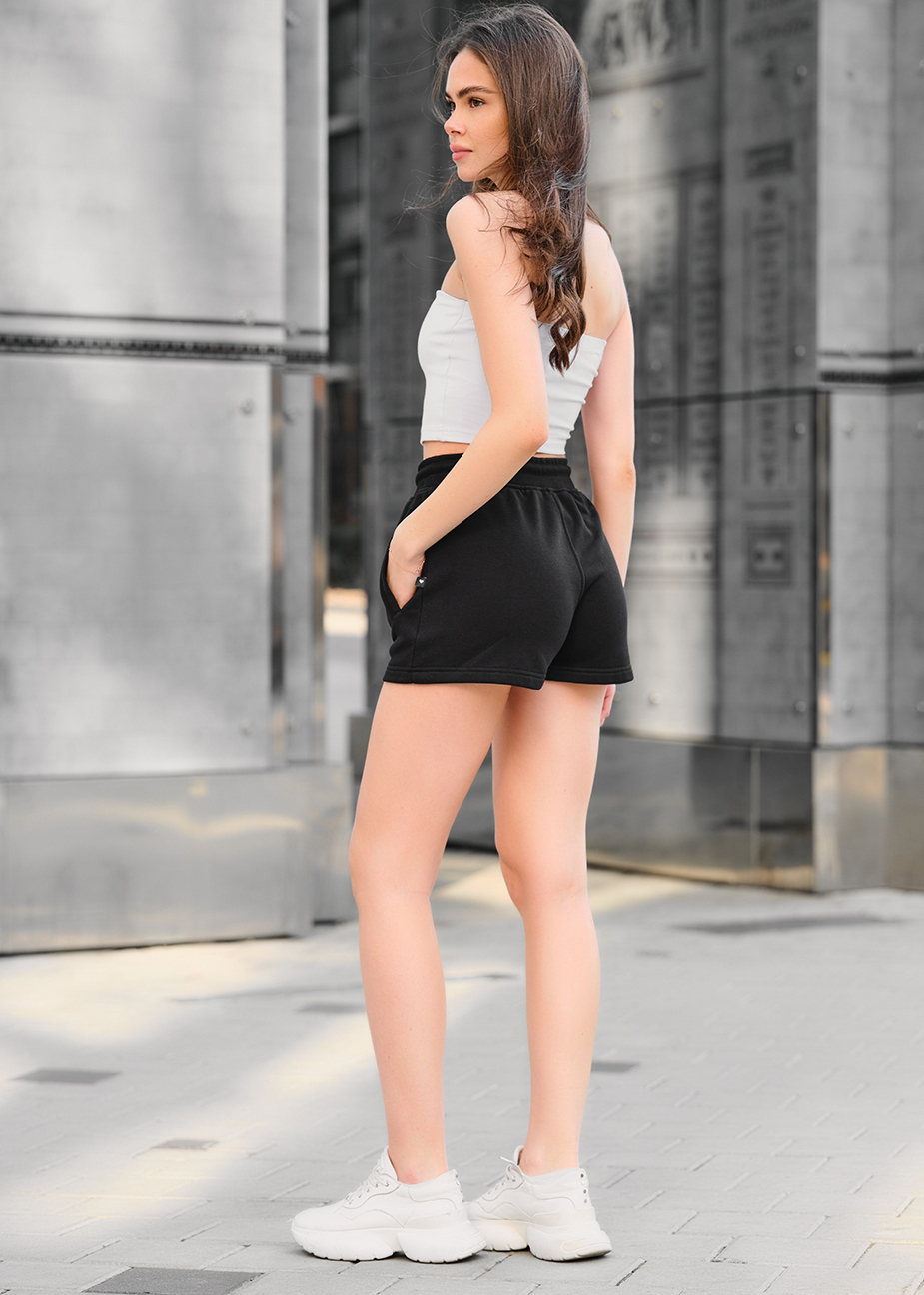 Pantaloni scurți Staff vi black