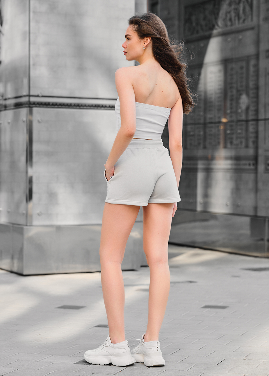 Pantaloni scurți Staff vi light gray