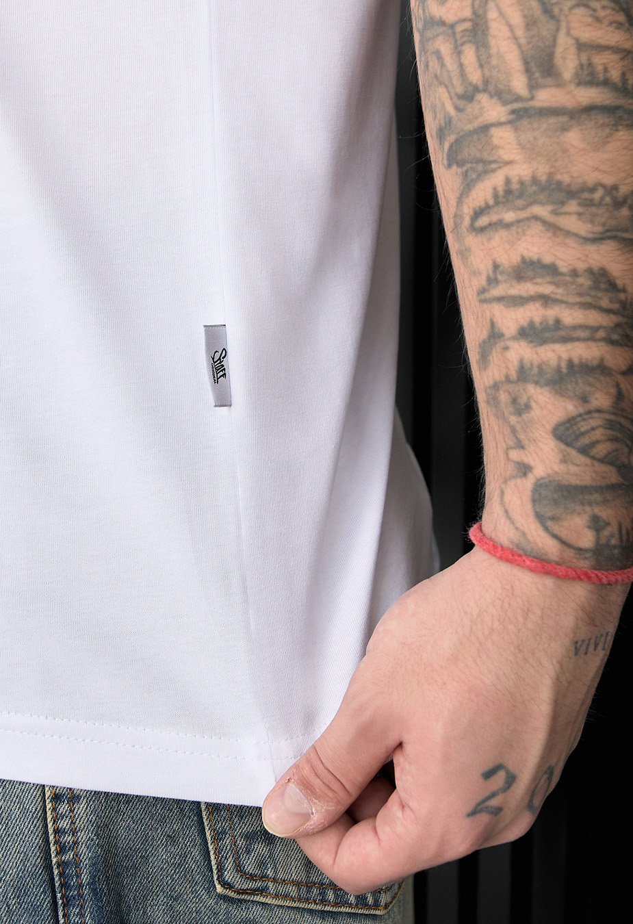 Tricou Staff white