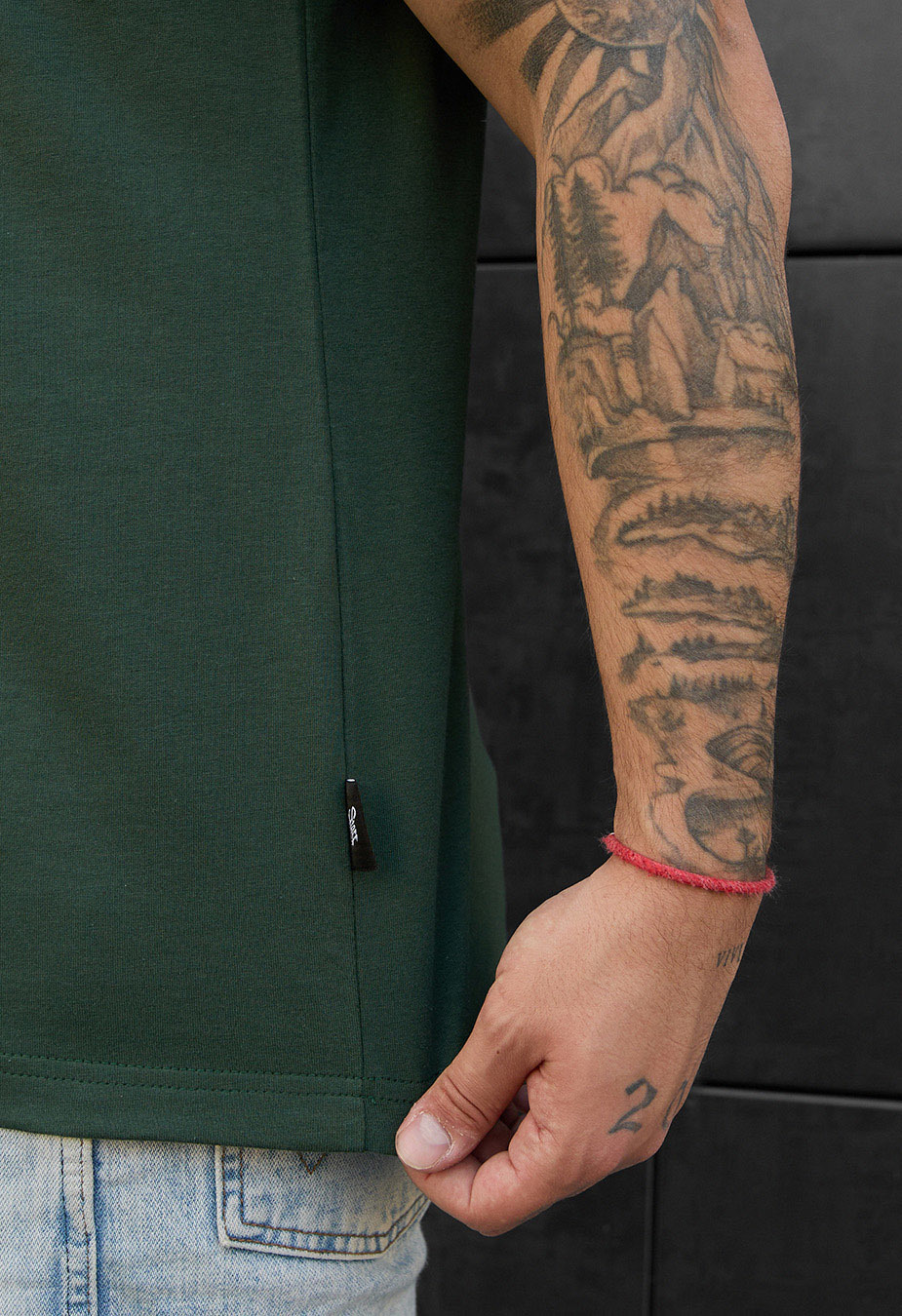 Tricou Staff green
