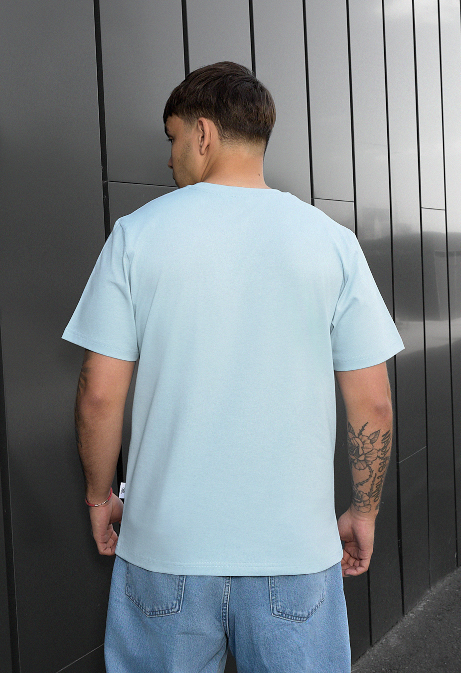 Tricou Staff light blue