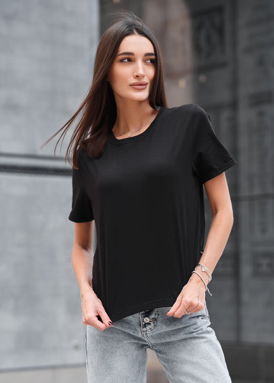 Tricou de damă Staff cap black