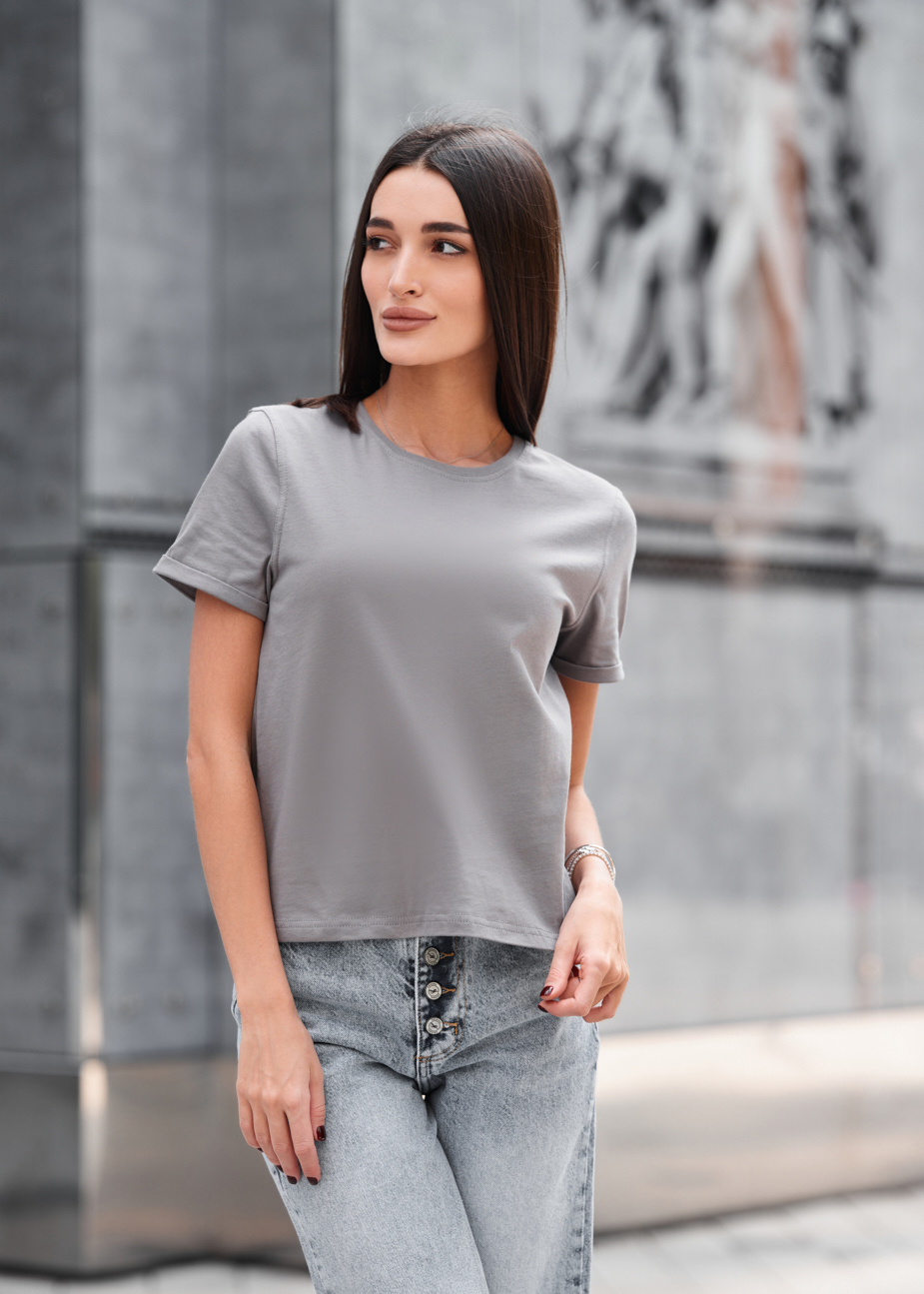 Tricou de damă Staff cap gray