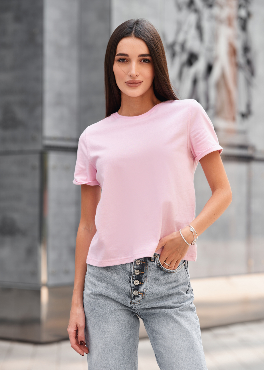 Tricou de damă Staff cap pink