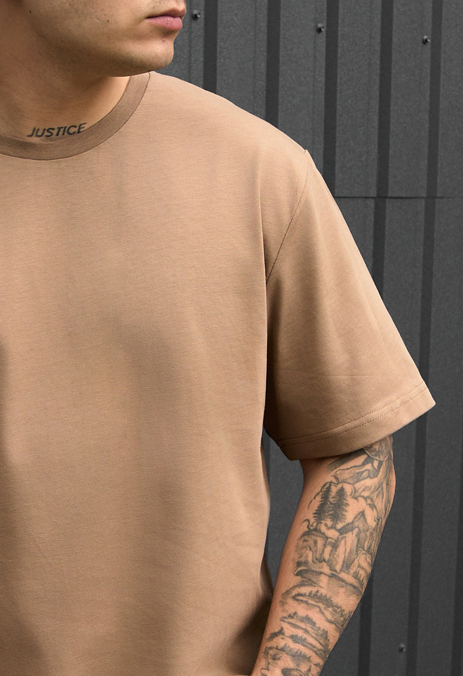 Tricou Staff tf brown