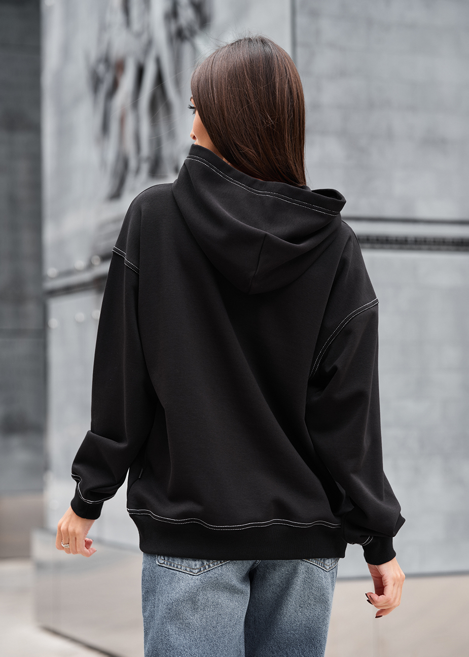 Hanorac de damă Staff ue black oversize
