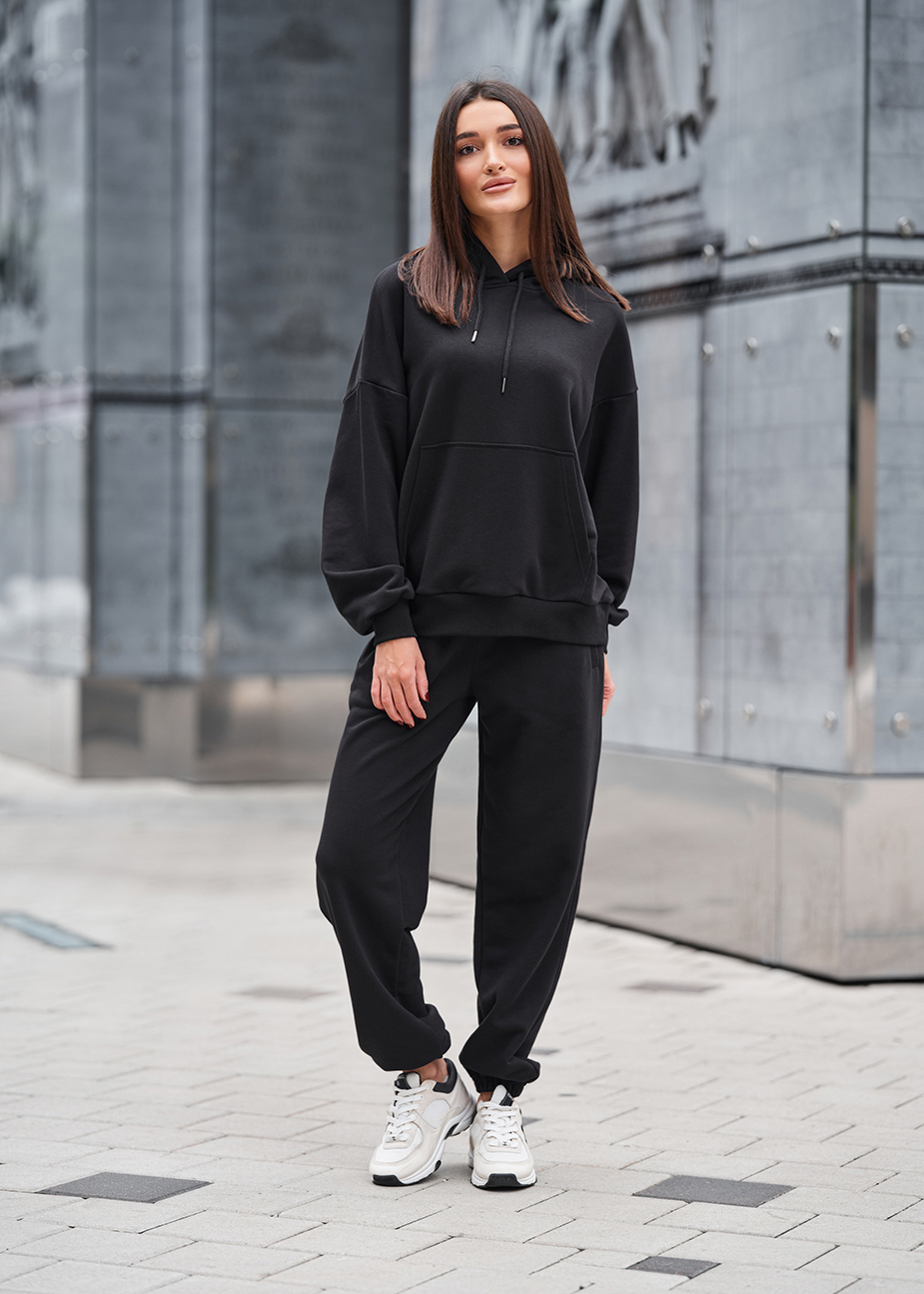 Costum de trening de damă Staff po black oversize