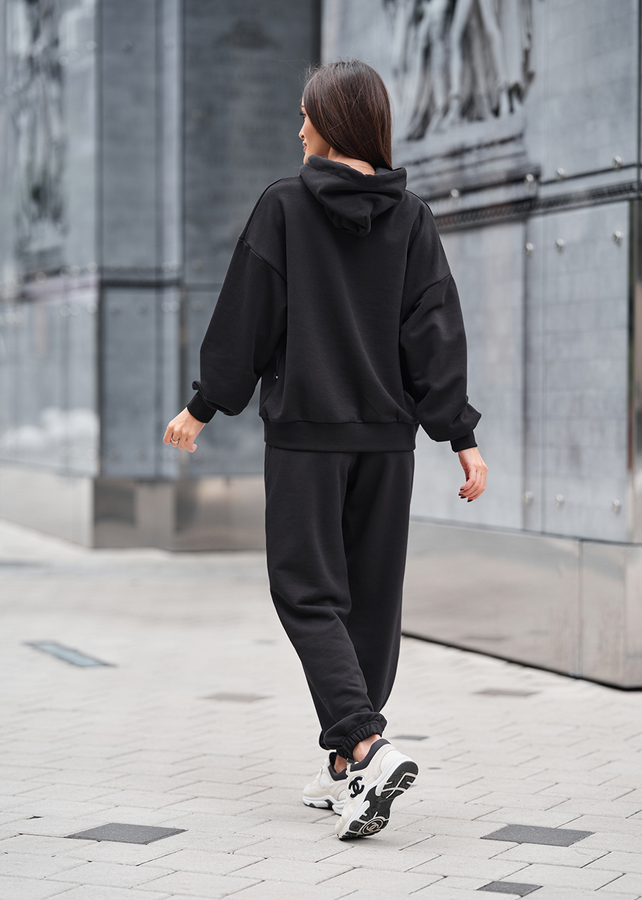 Costum de trening de damă Staff po black oversize