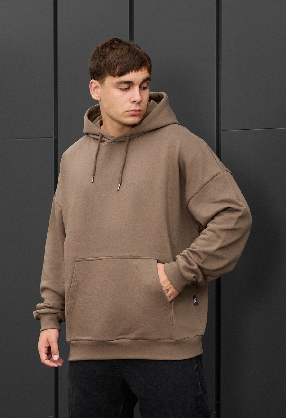 Hanorac Staff brown oversize