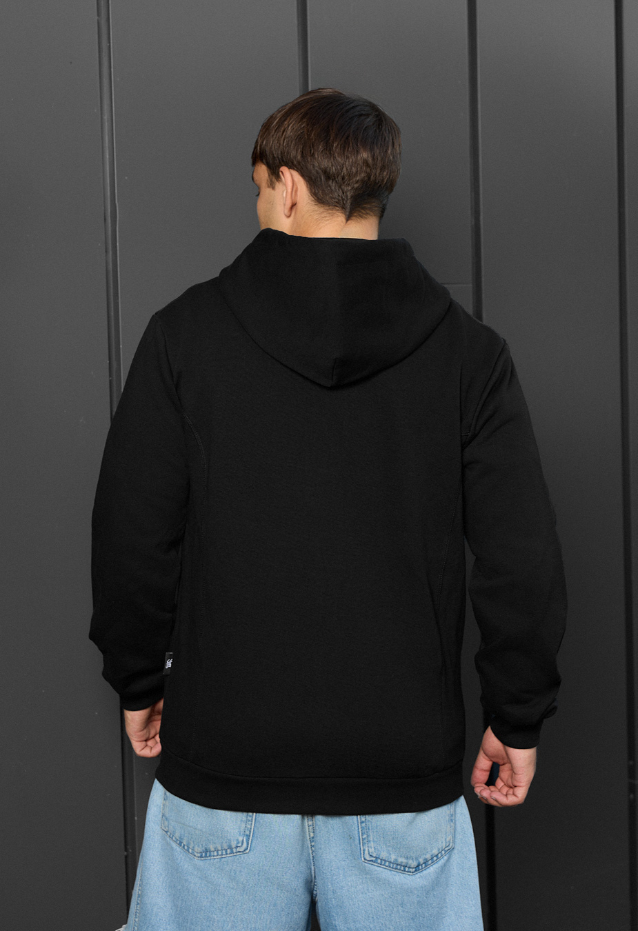 Hanorac Staff zip black logo