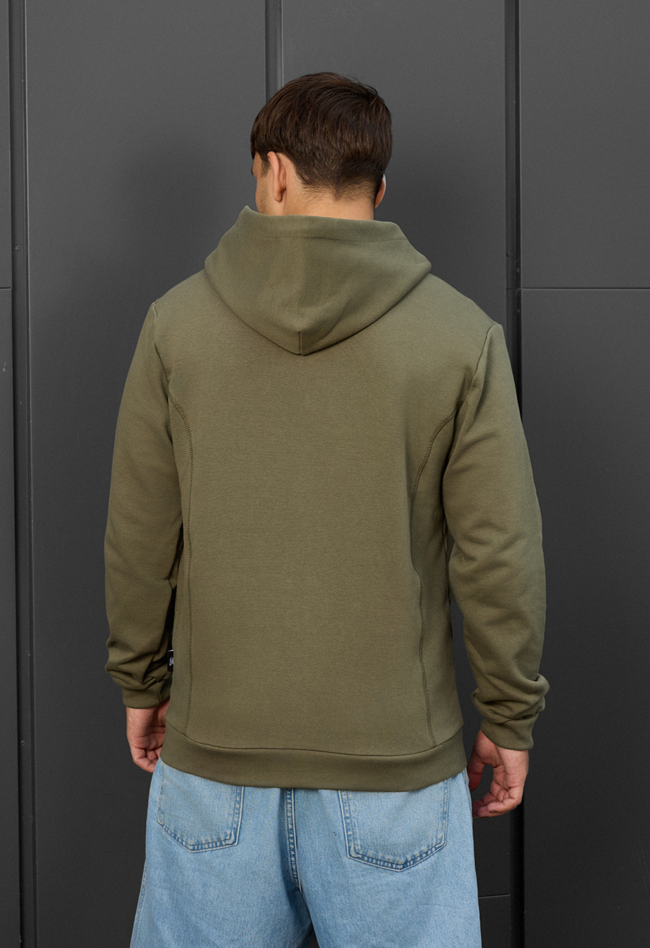 Hanorac Staff zip khaki logo