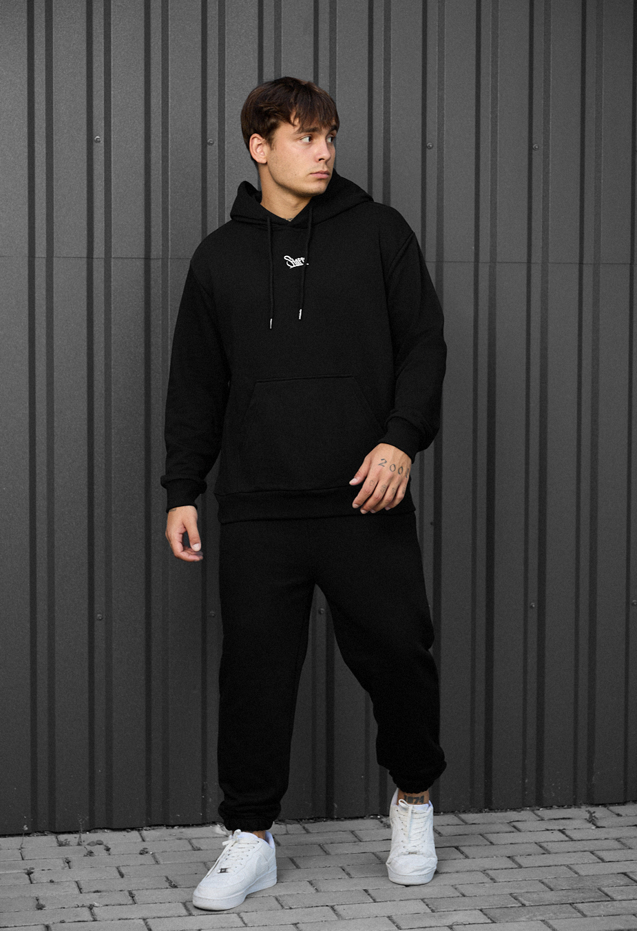 Costum de trening Staff fad black