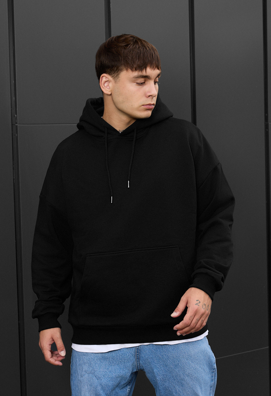 Hanorac Staff black oversize