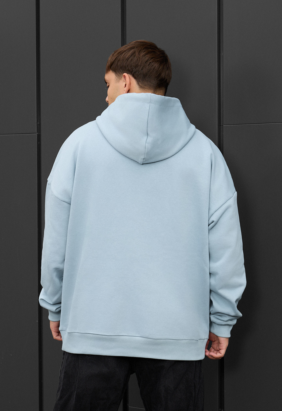 Hanorac Staff light blue oversize