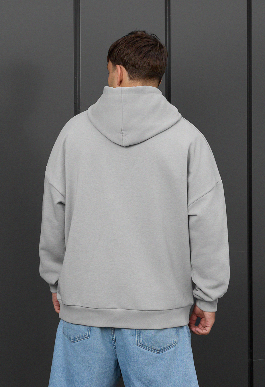 Hanorac Staff light gray oversize