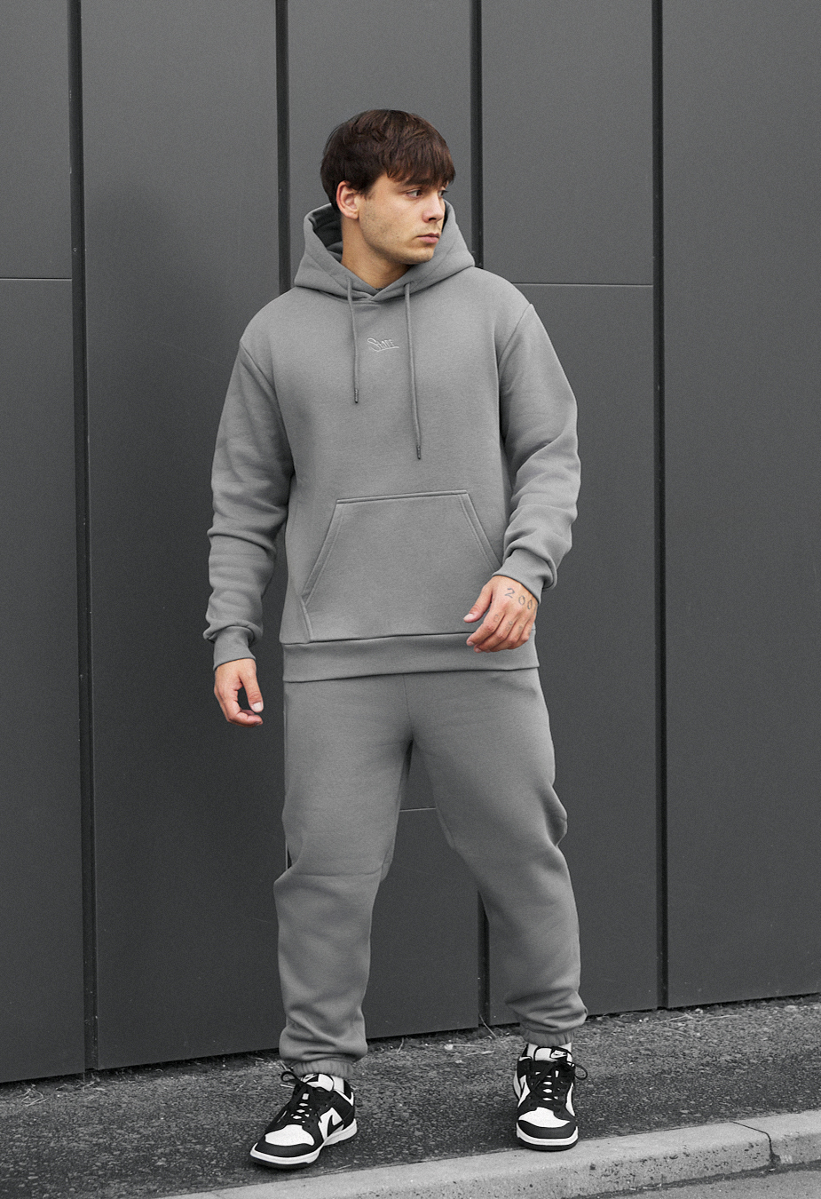 Costum de trening Staff fiv gray fleece