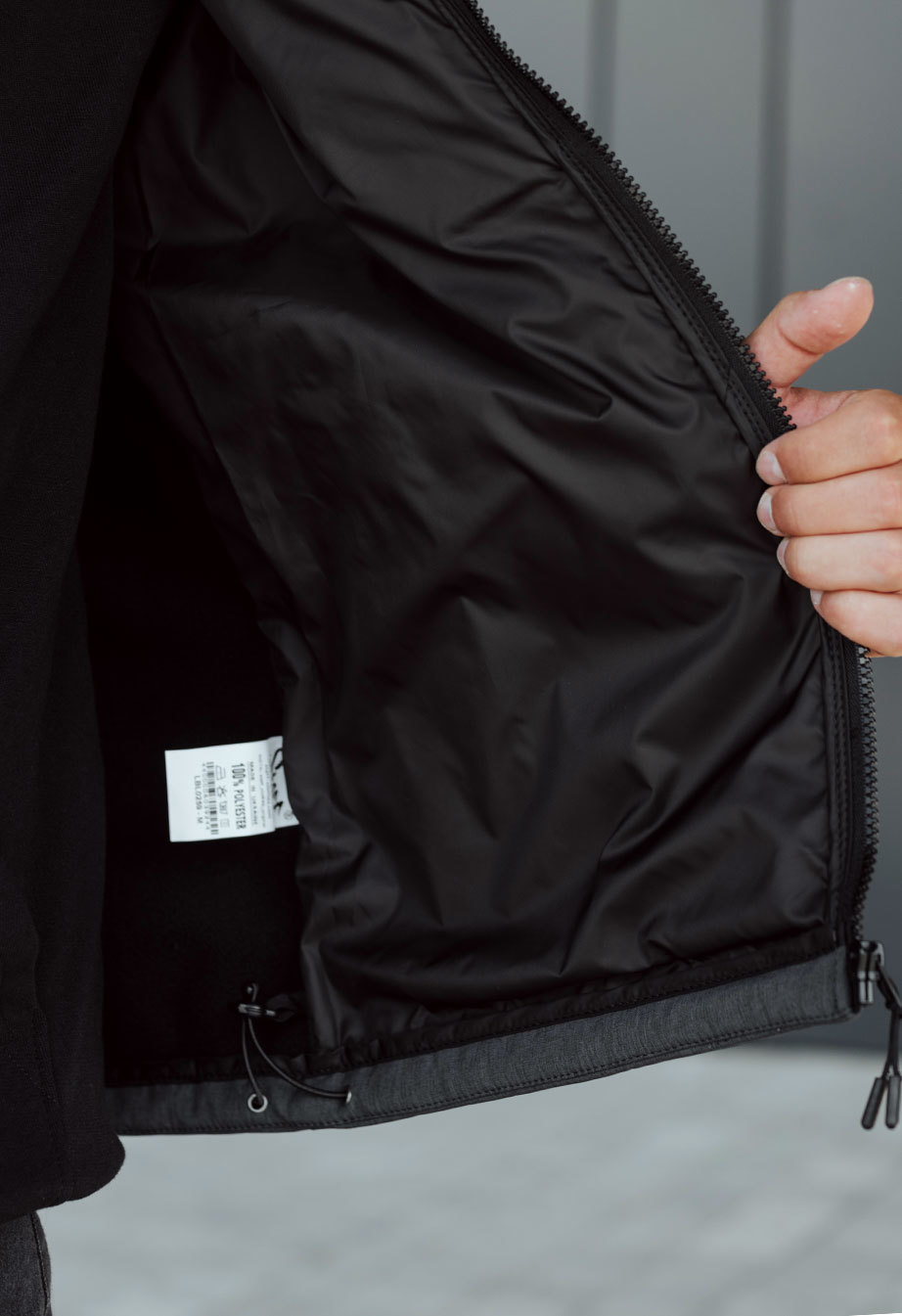 Geacă Staff cu soft shell graphite