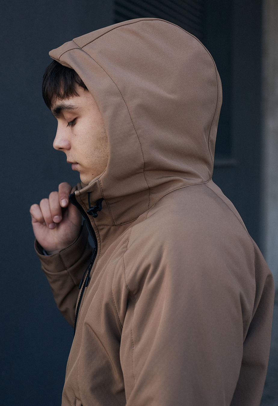 Geacă Staff soft shell ob brown