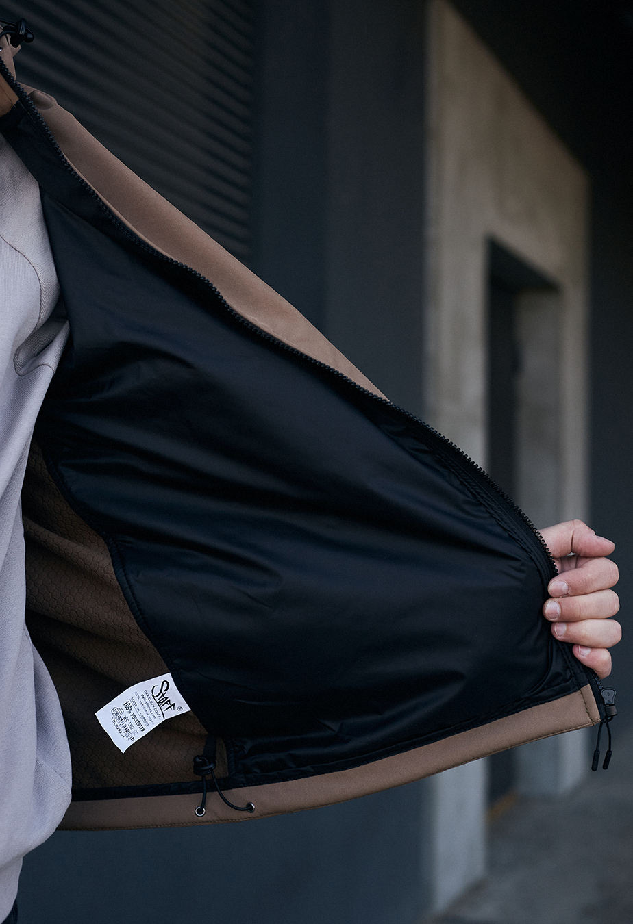 Geacă Staff soft shell ob brown