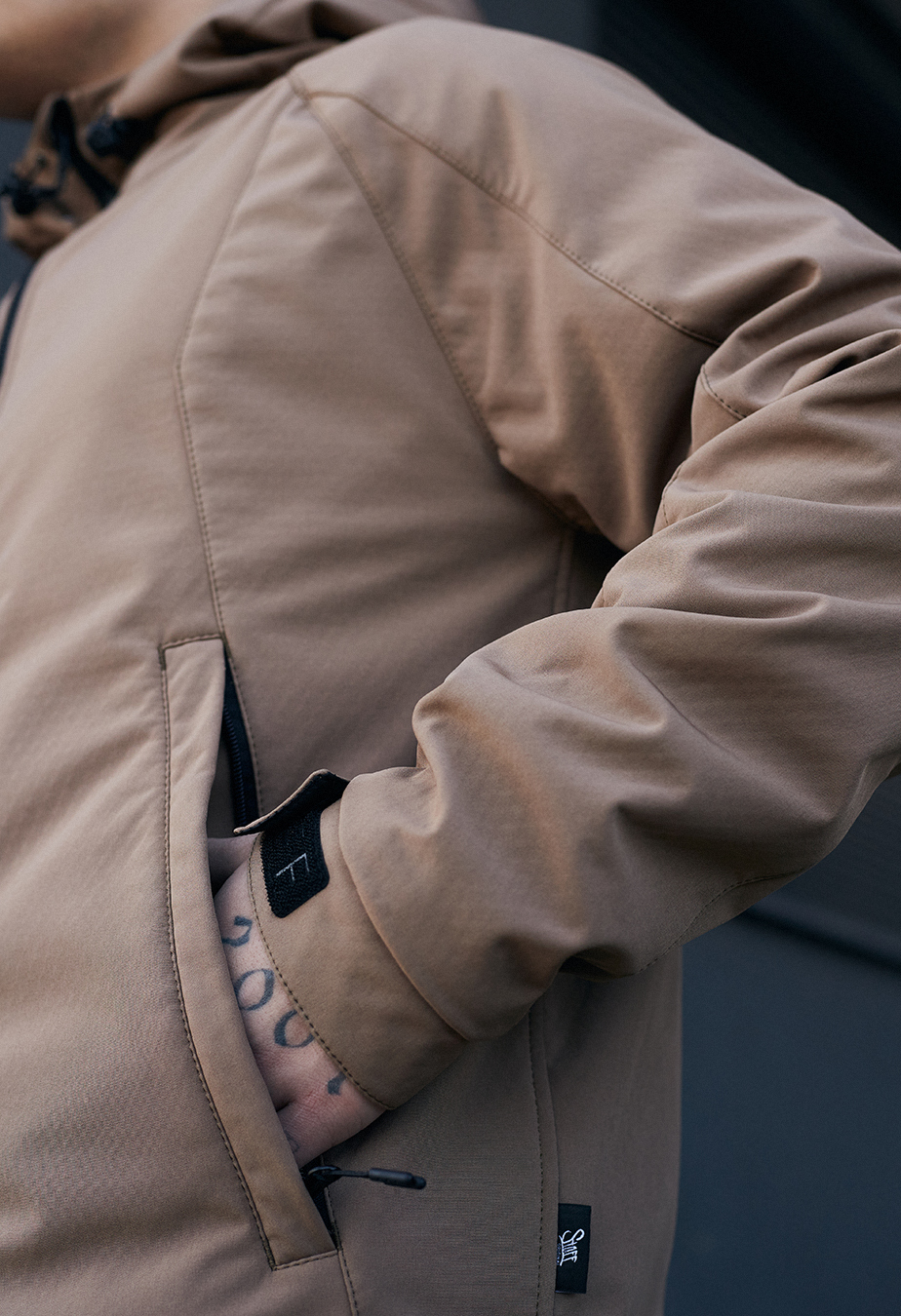 Geacă Staff soft shell ob brown