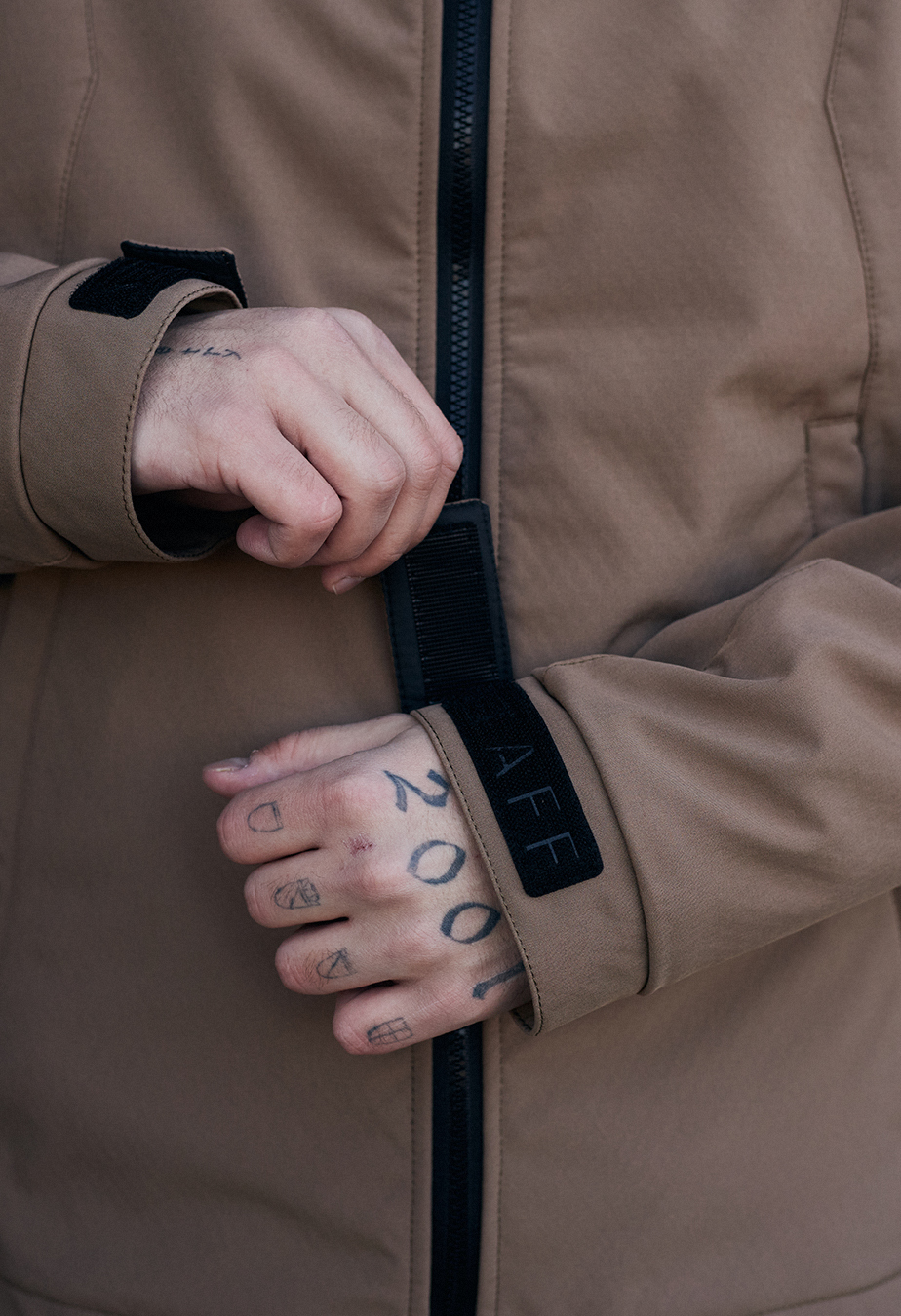 Geacă Staff soft shell ob brown