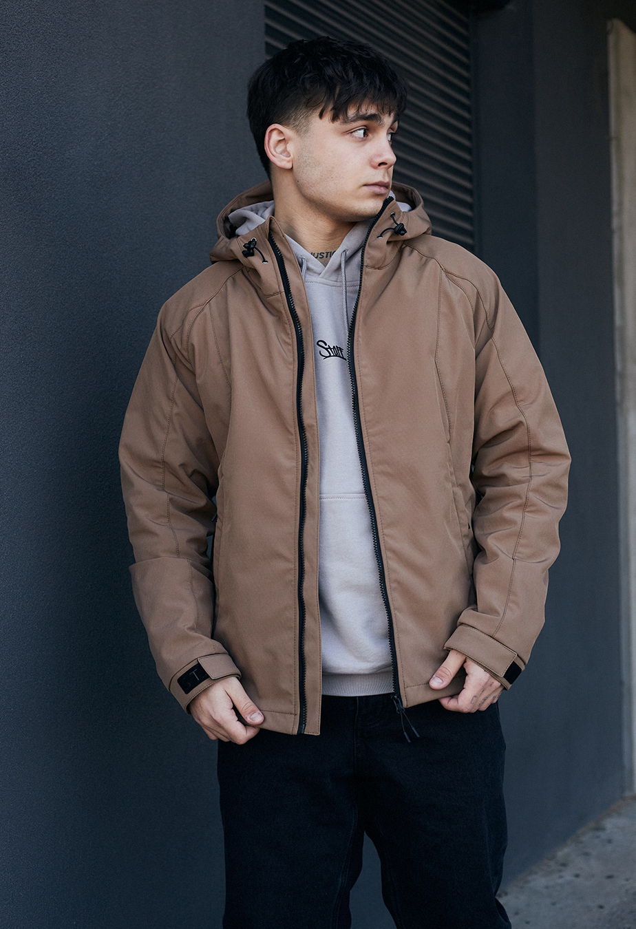 Geacă Staff soft shell ob brown