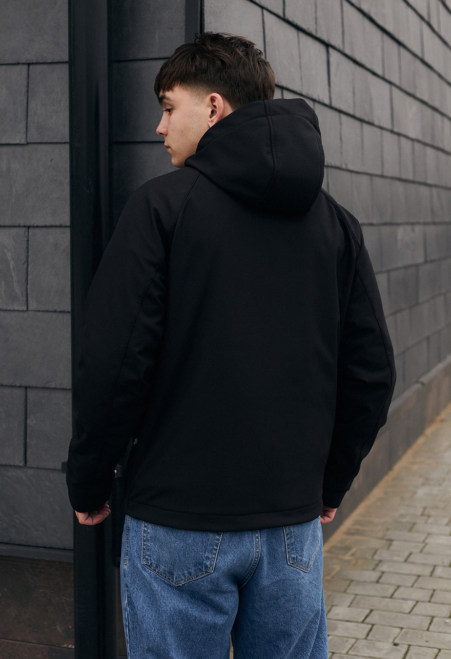 Geacă Staff soft shell ob black