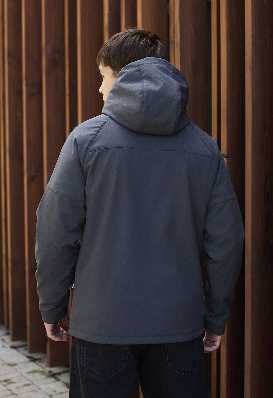 Geacă Staff soft shell bo gray