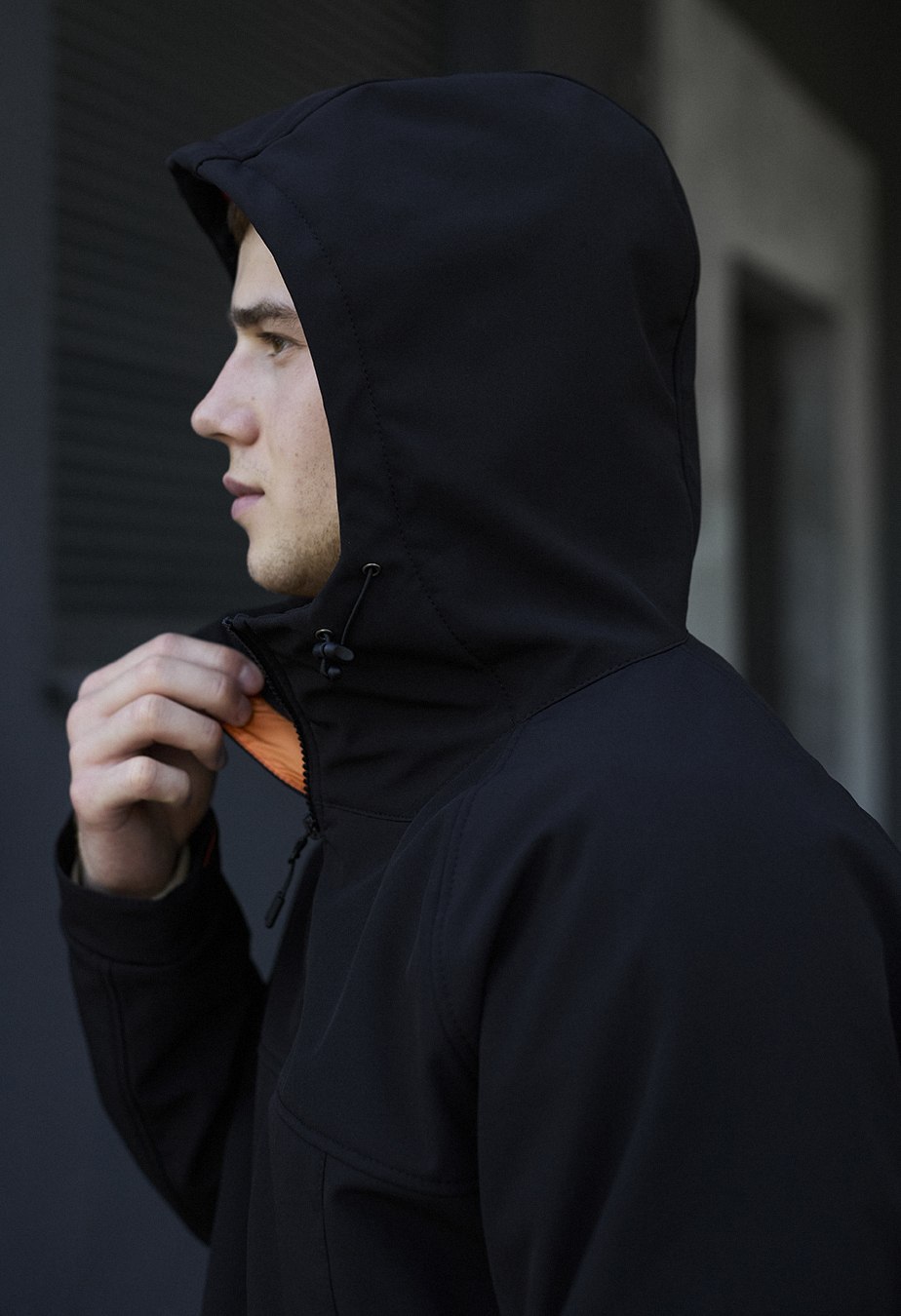 Geacă Staff soft shell pu black