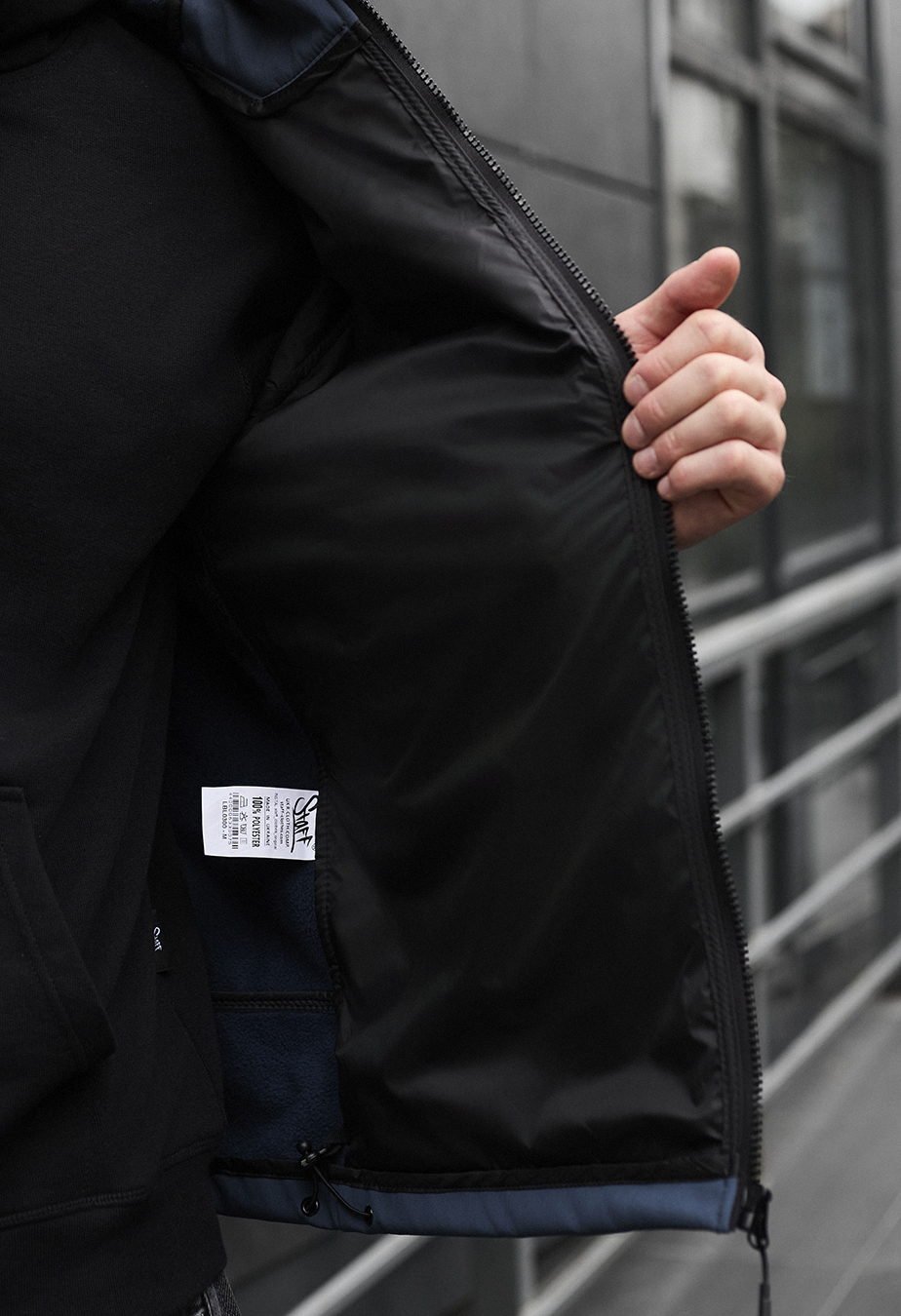 Geacă Staff soft shell pu navy