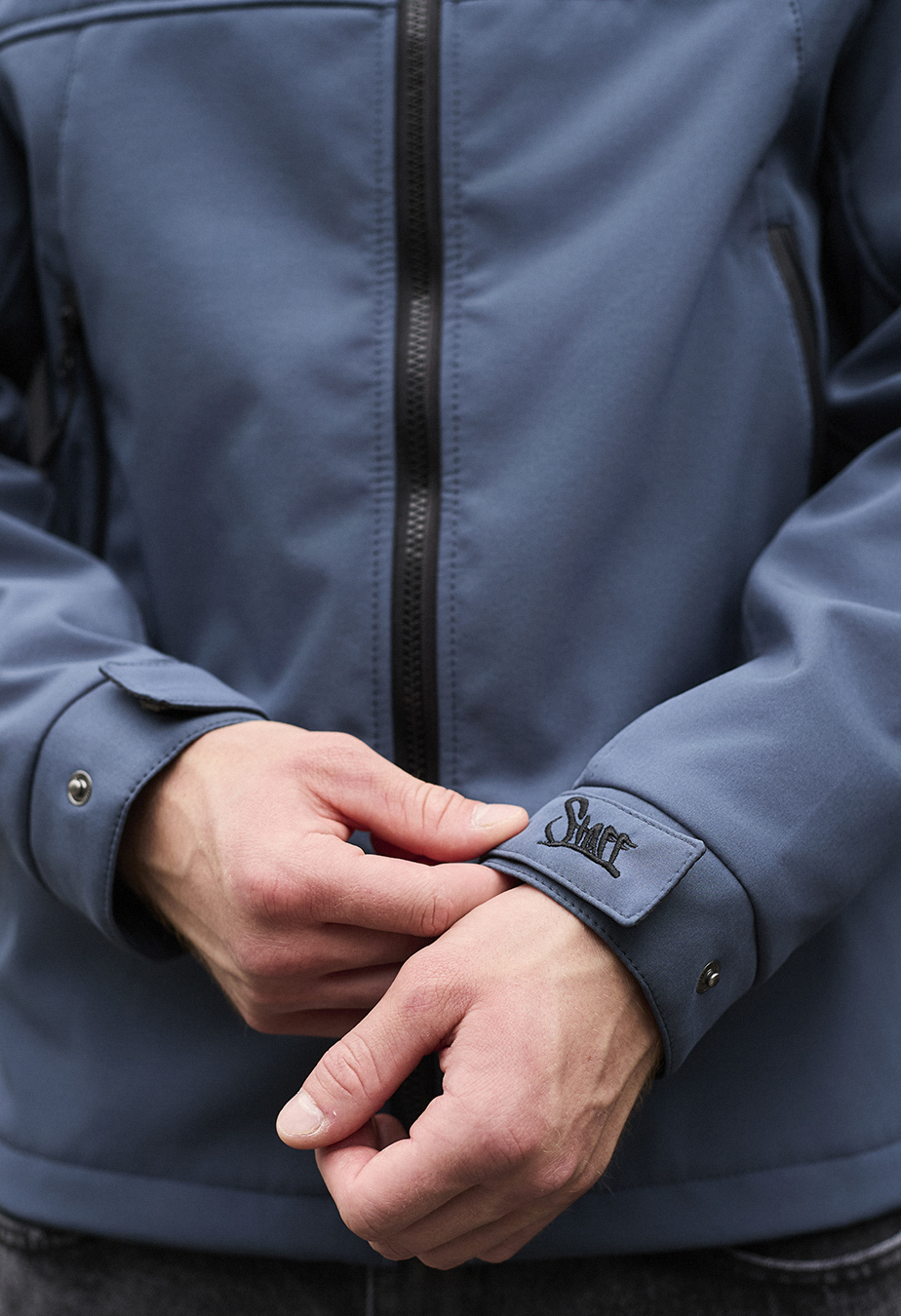 Geacă Staff soft shell pu navy