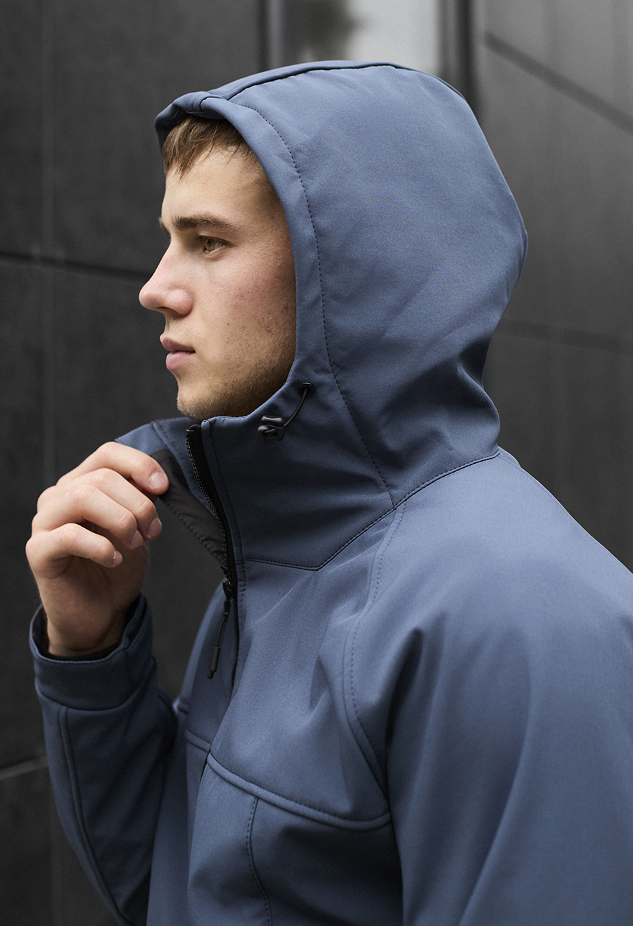 Geacă Staff soft shell pu navy